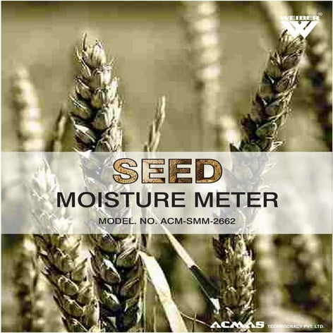 Seed Moisture Meter by ACMAS Technologies Pvt Ltd.