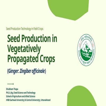 Rouging, Different stages of rouging, Harvesting, Threshing and Seed ...