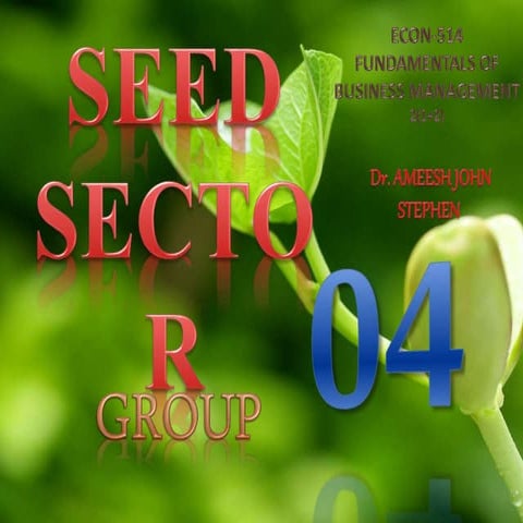 Seed sector 