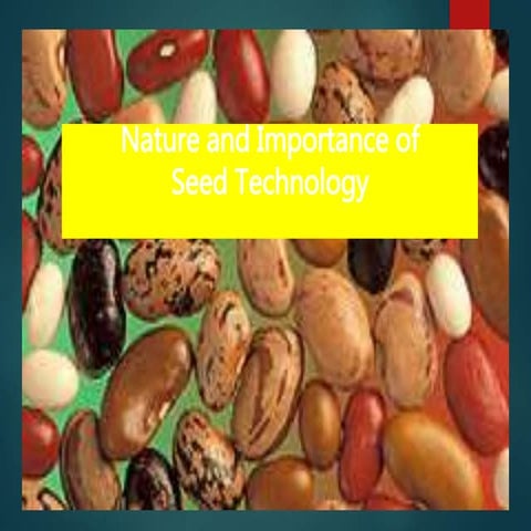 Seed Technology