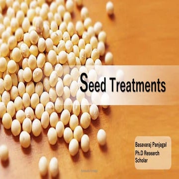 Seed treatments