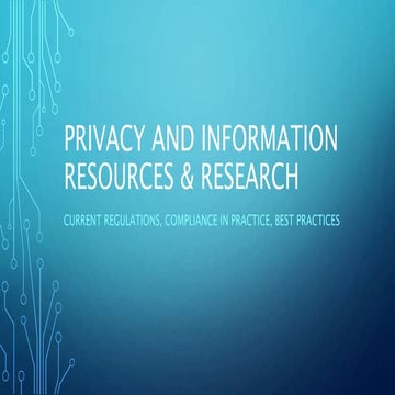 Seeley "Necessary Protections of Privacy"