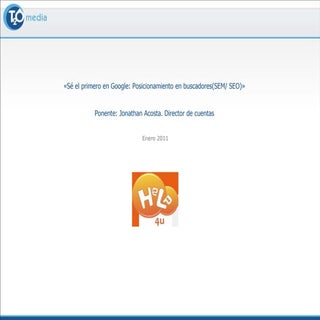 Posicionamiento web para Empresas -...