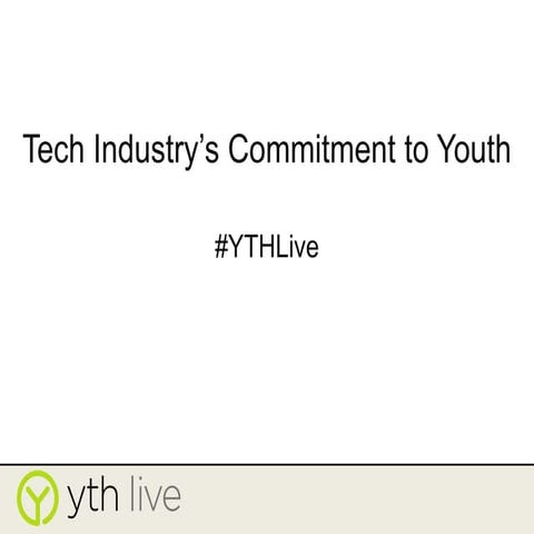 The Tech Industry's Commitment to Youth