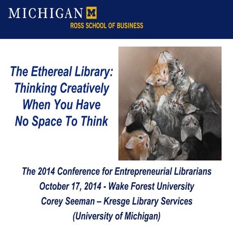 Creating The Ethereal Library