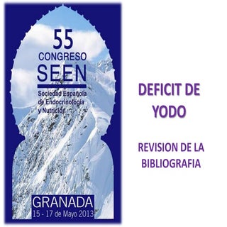 DEFICIT DE YODO_SEEN 2013