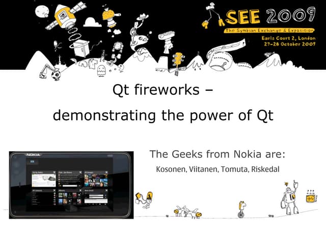 Qt in depth - presentation for Symbian expo 2009