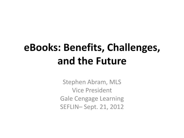 Seflin ebooks