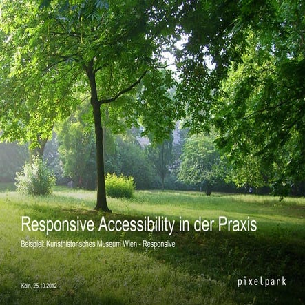 Responsive Accessibility in der Praxis