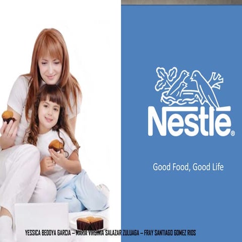 NESTLE - CARACTERIZACIÓN DEL CONSUMIDOR