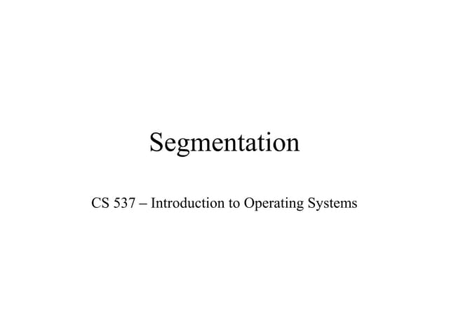 Segmentation  geekssay.com