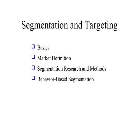 Segmentation, Positioning & Targeting.ppt