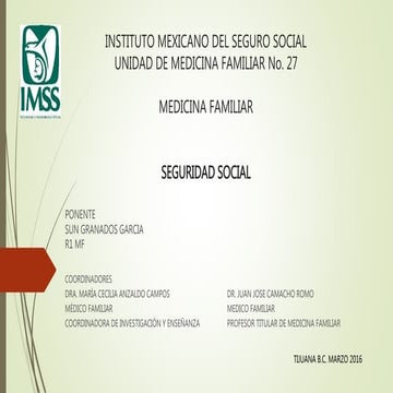 seguridad social en mexico