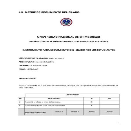 Seguimientodel silaboestudiantesupa2014