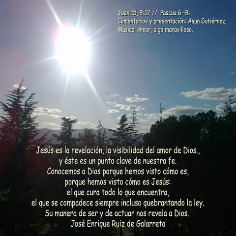 Seguir a Jesús es cuestión de amor (pps)