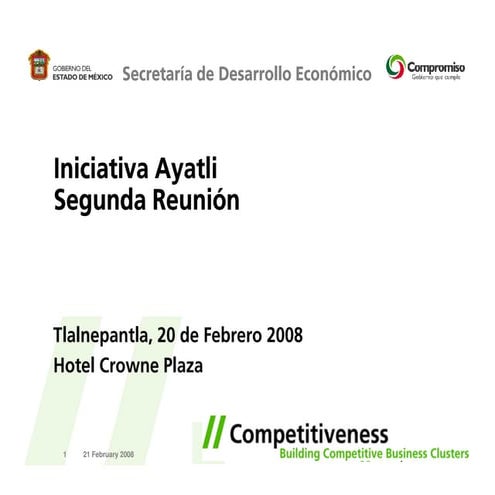 Segunda Reunión Ayatli