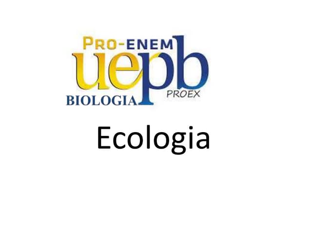 aula ecologia fluxo de energia nos ...