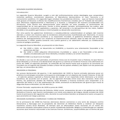 Segunda guerra mundial 2013