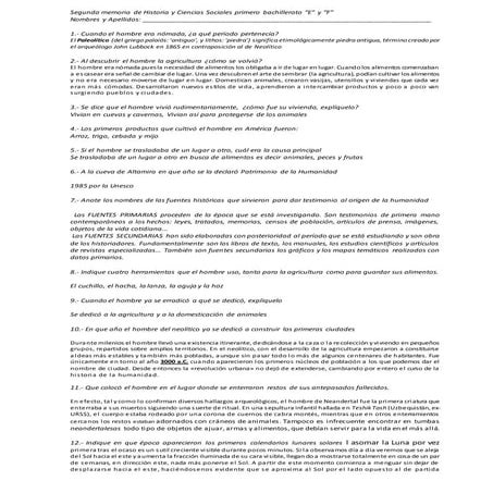 Segunda memoria de hcs