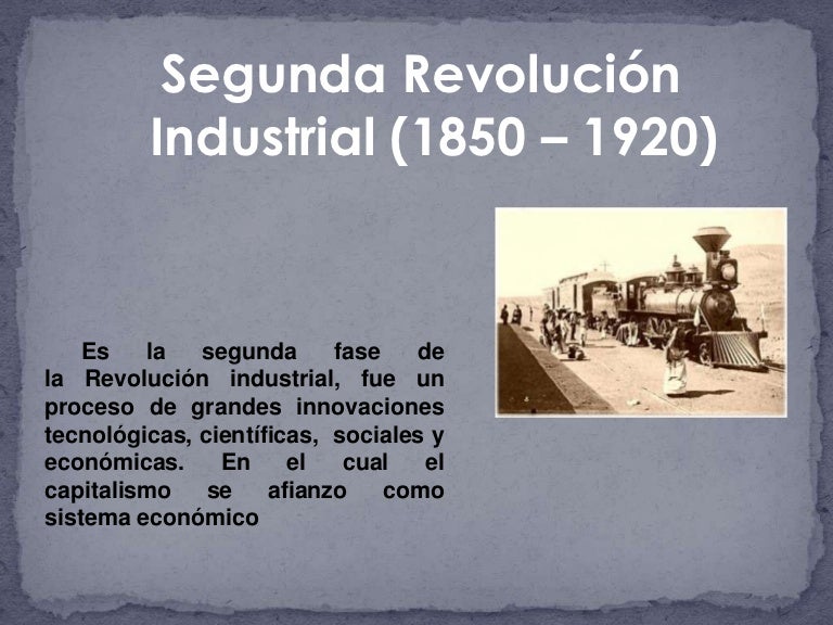 Segunda Revolucion Industrial