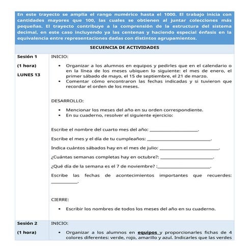 MATEMATICAS FEBRERO SEGUNDO AÑO DE PRIMARIA | DOCX