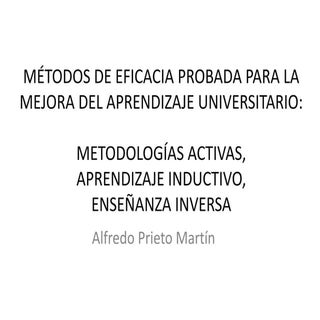 Metodologias de enseñanza-aprendiza...