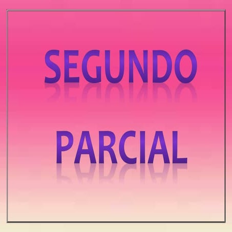 Segundo parcial | DOCX