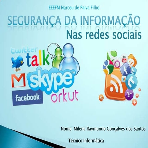 Segurança da informação nas redes sociais