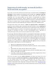 Segurança da informação no mundo ju...