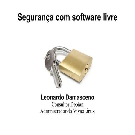 Segurança com Software Livre