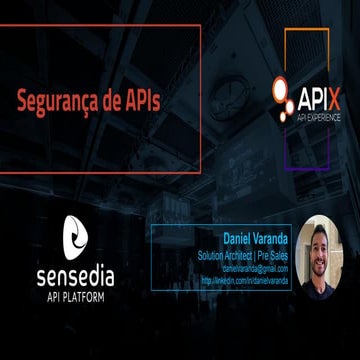 Segurança de APIs - API eXperience