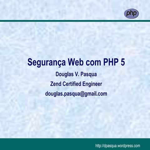 Segurança Web com PHP5