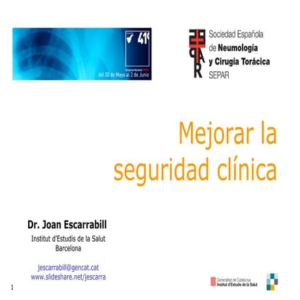 Seguridad ClíNica (Tenerife 08)2a Part