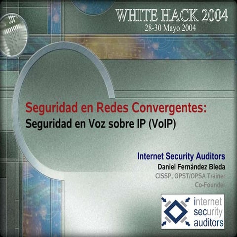 Seguridad en VoIP con Tecnología Cisco | PDF