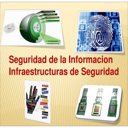 SEGURIDAD DE INFORMACIÓN INFRAESTRUCTURA DE SEGURIDAD