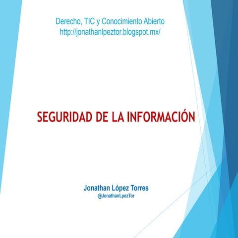 Introducción a la Seguridad de la Información 