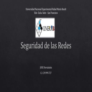 Seguridad de las redes