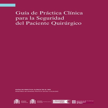 Seguridad del paciente quirurgico