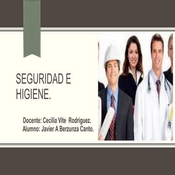 Seguridad e higiene (1)