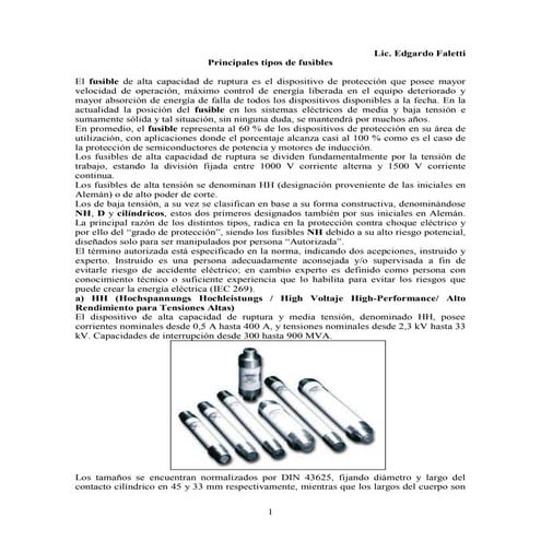 Fusibles Industriales-Lic Edgardo Faletti-2014