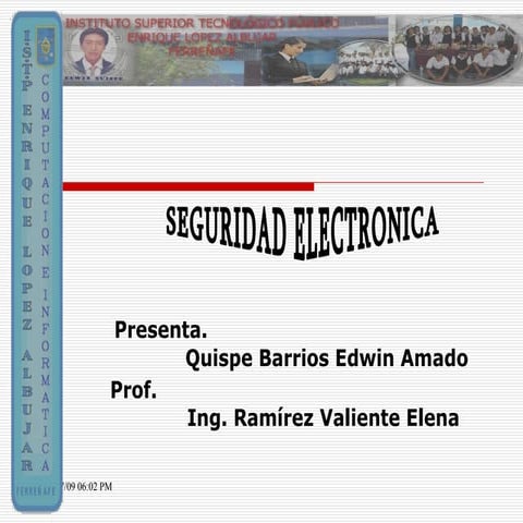 SEGURIDAD ELECTRONICA