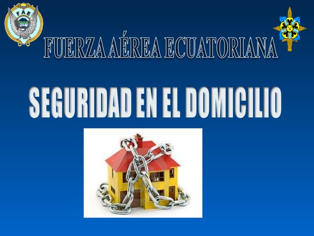 Seguridad  en el domicilio feb 2013