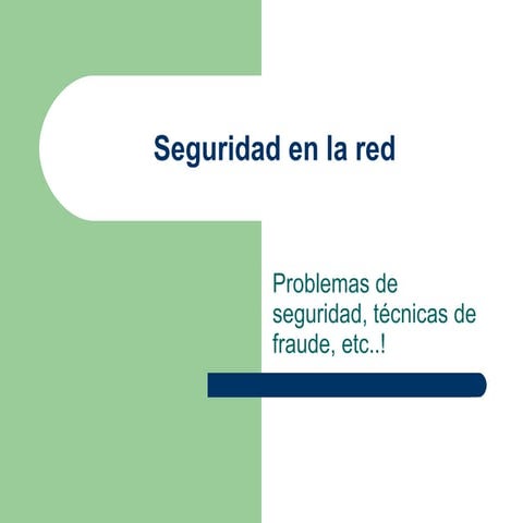Seguridad en la red
