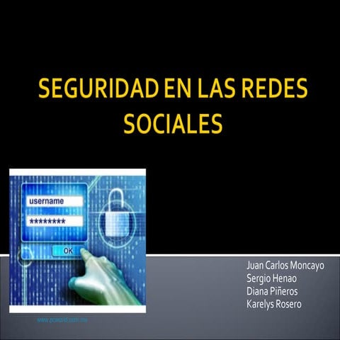Seguridad en las redes sociales