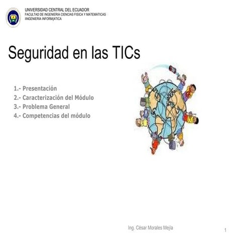 Seguridad En Las  Tics
