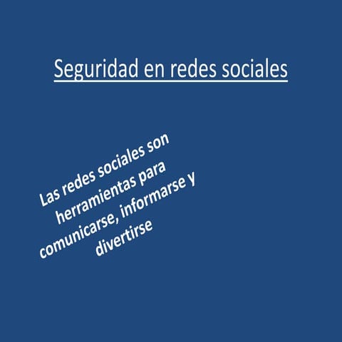 Consejos de seguridad en redes sociales para adolescentes | PPTX