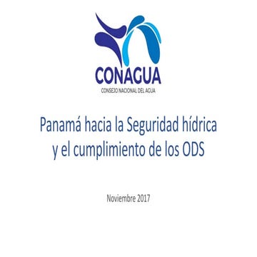 El Plan Nacional de Seguridad Hídrica 2015-2050