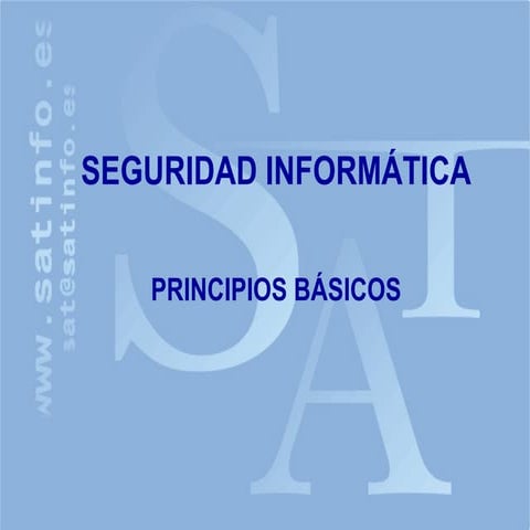 Seguridad informatica