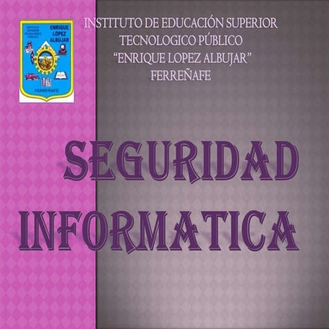 Seguridad informatica