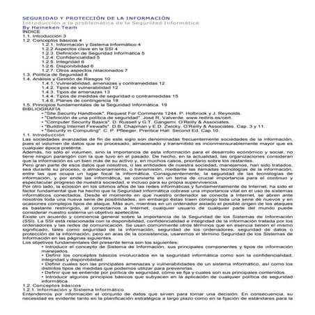 Seguridad  Informatica